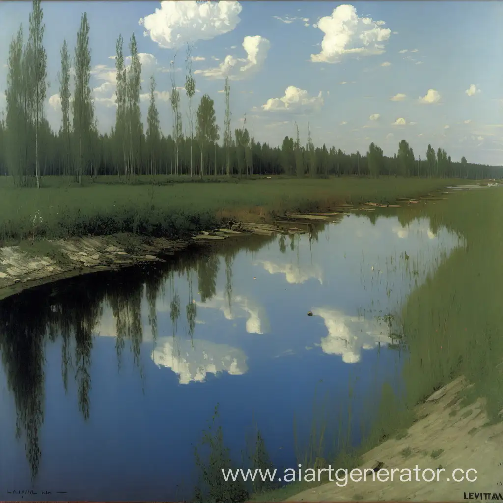 Tranquil-Landscape-Serene-Painting-by-Levitan