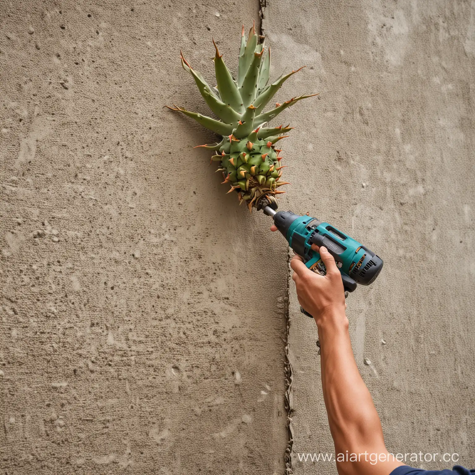 Construction-Worker-Using-Exotic-Pitahaya-Drill