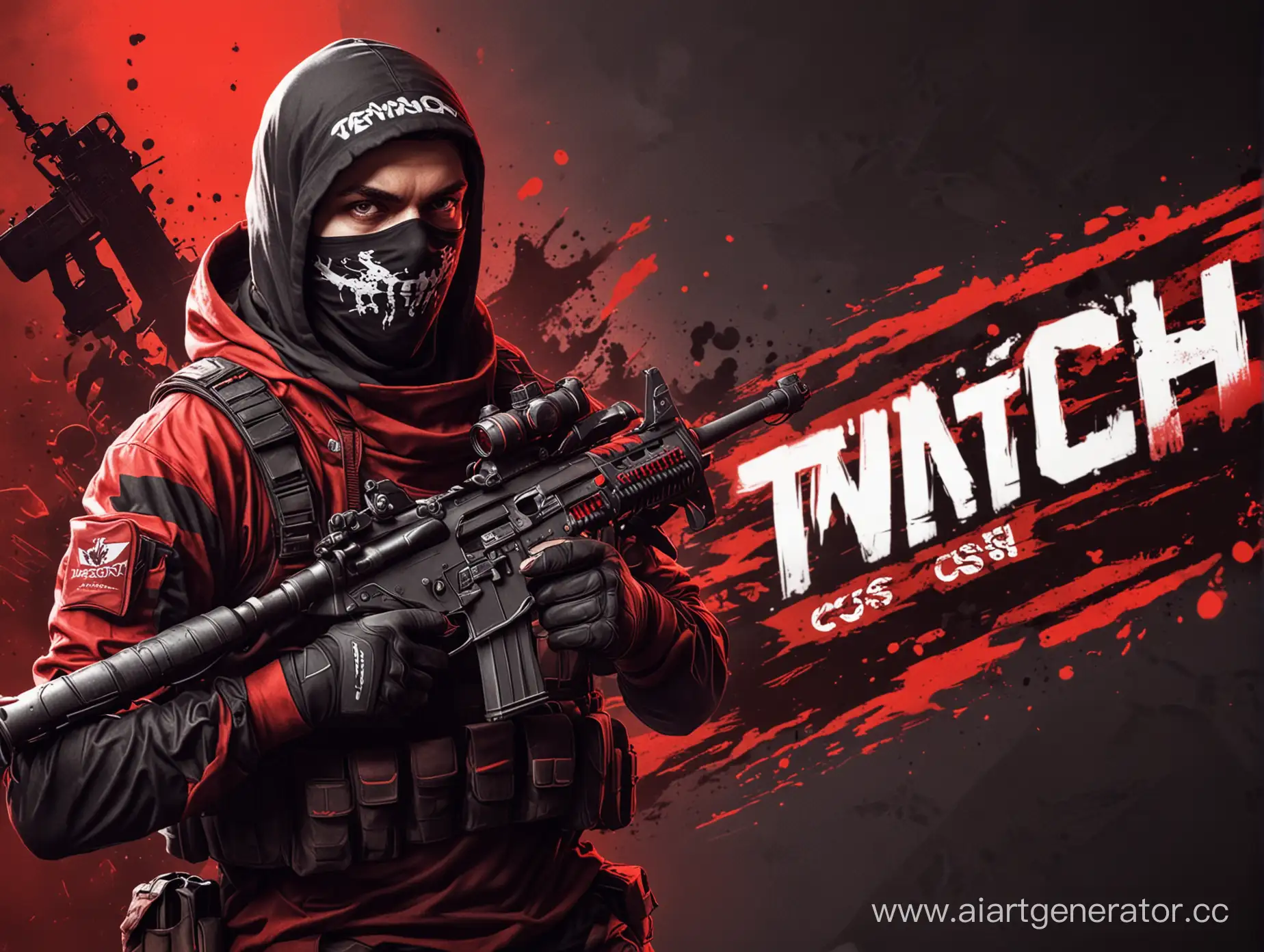 Crazy-Terrorist-Character-in-Red-Black-and-White-CS-2-CS-Go-Twitch-Banner