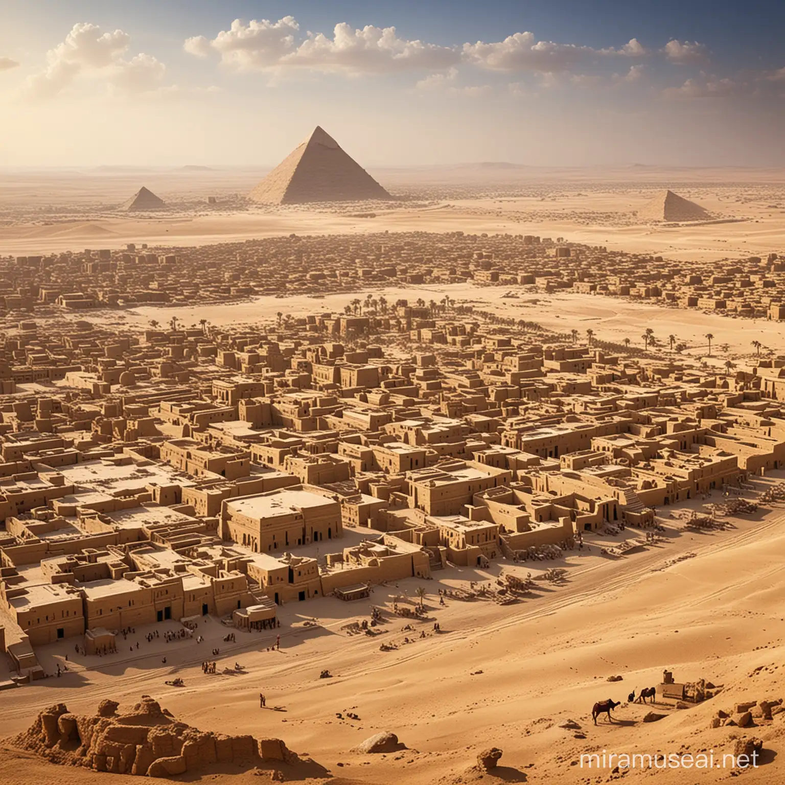 Ancient Egyptians City 