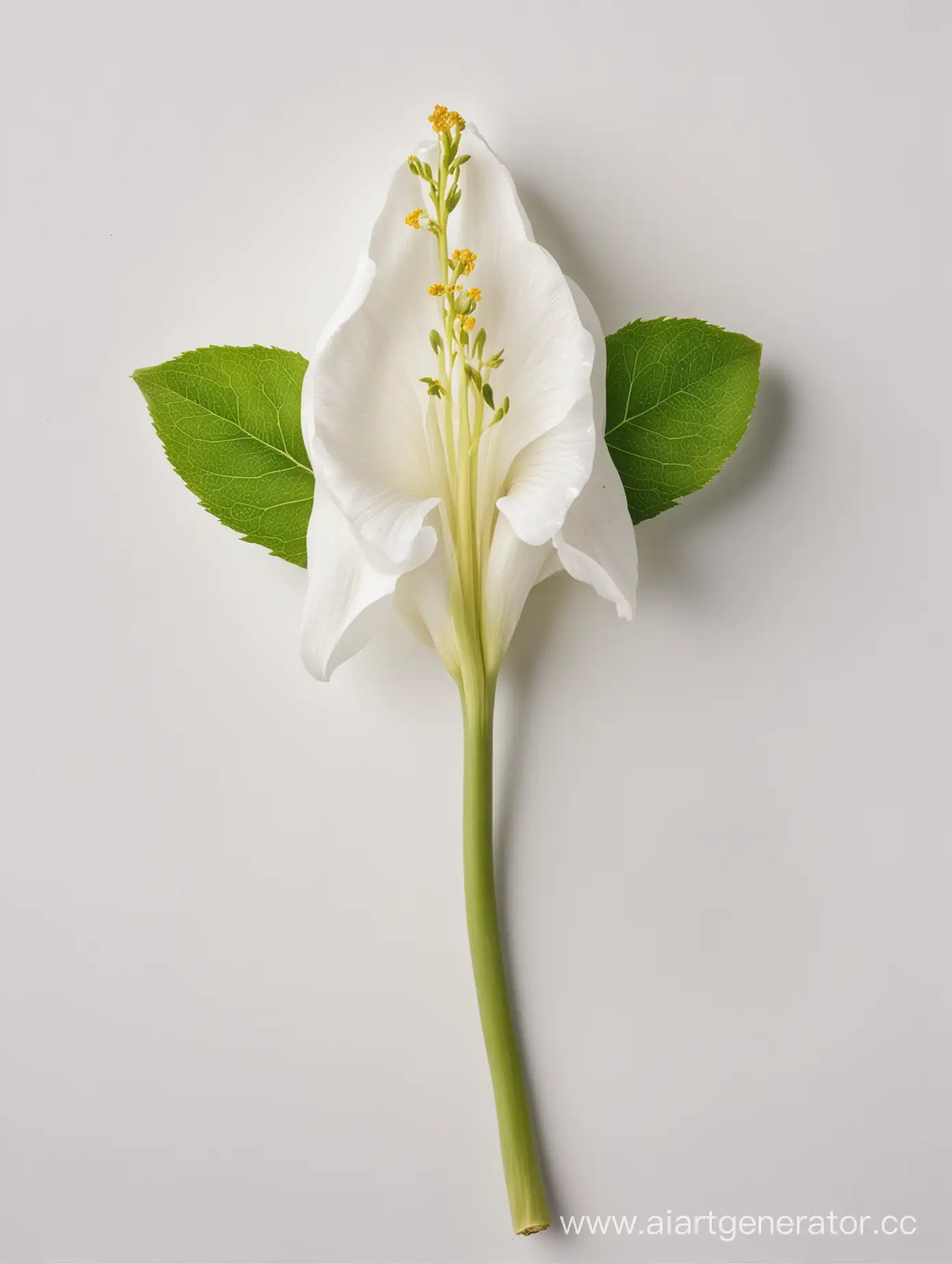 Vibrant-Amarnath-Flower-on-Pristine-White-Background