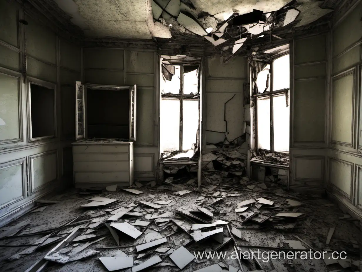 Abandoned-Vintage-Room-with-Broken-Elegance