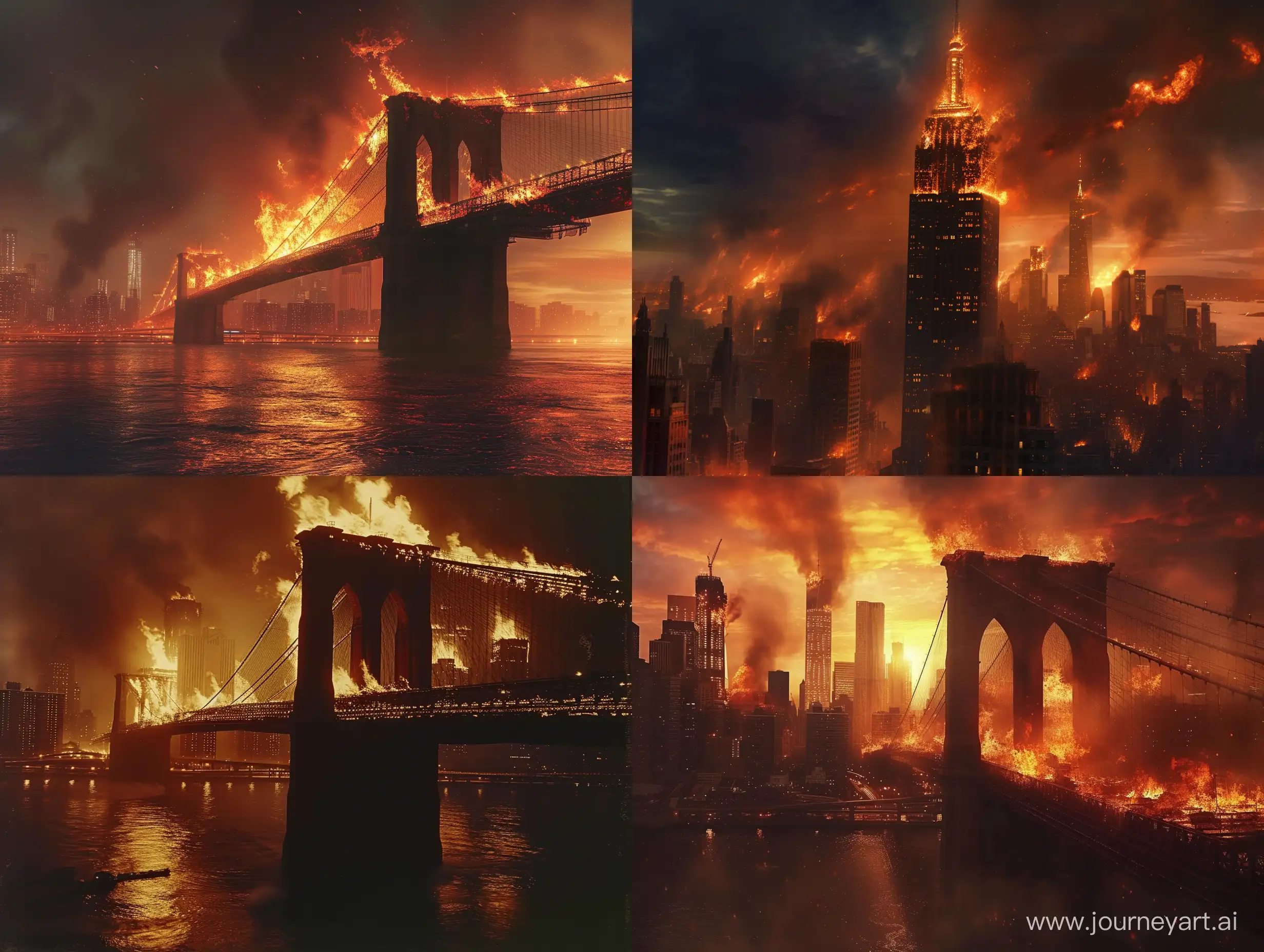 Dramatic-Fire-Scene-in-New-York-City