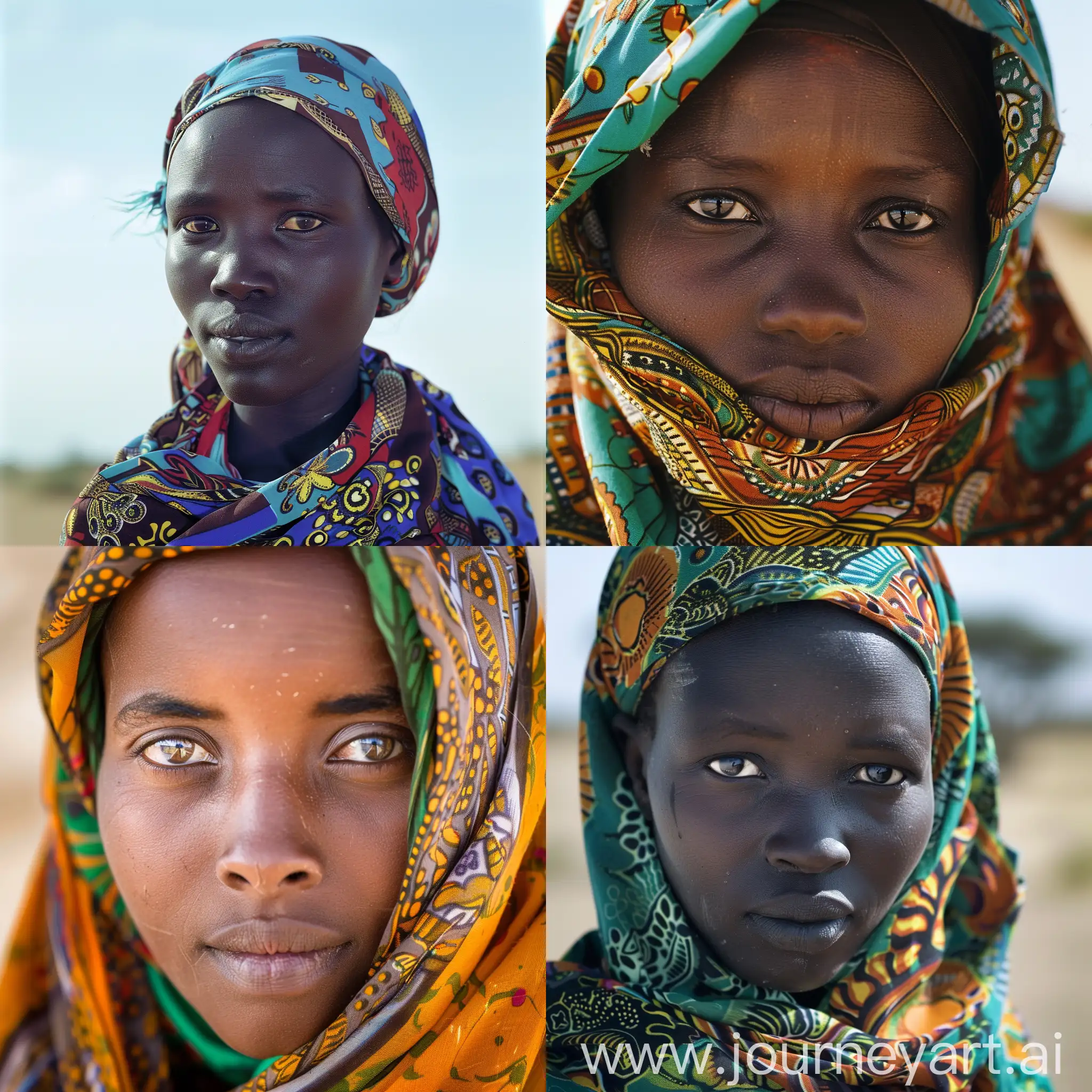 Northeast-Africa-Female-Portrait-Vibrant-Cultural-Representation