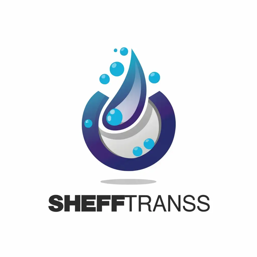 a logo design, with the text 'SHEFF TRANS', main symbol: cleansing agents, Moderate, be used in Retail industry, clear background