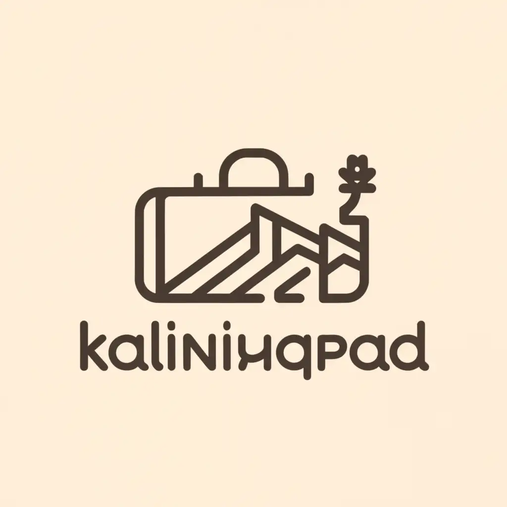 a logo design,with the text "Kaliningrad", main symbol:tourism in Russian,Minimalistic,be used in Travel industry,clear background