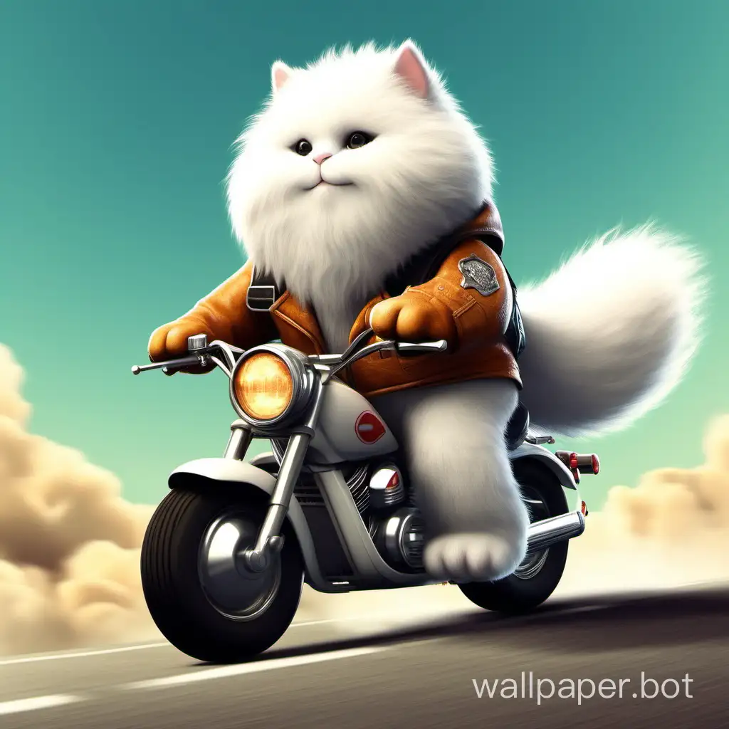 Fluffy-Riding-Motorcycle-Adventure