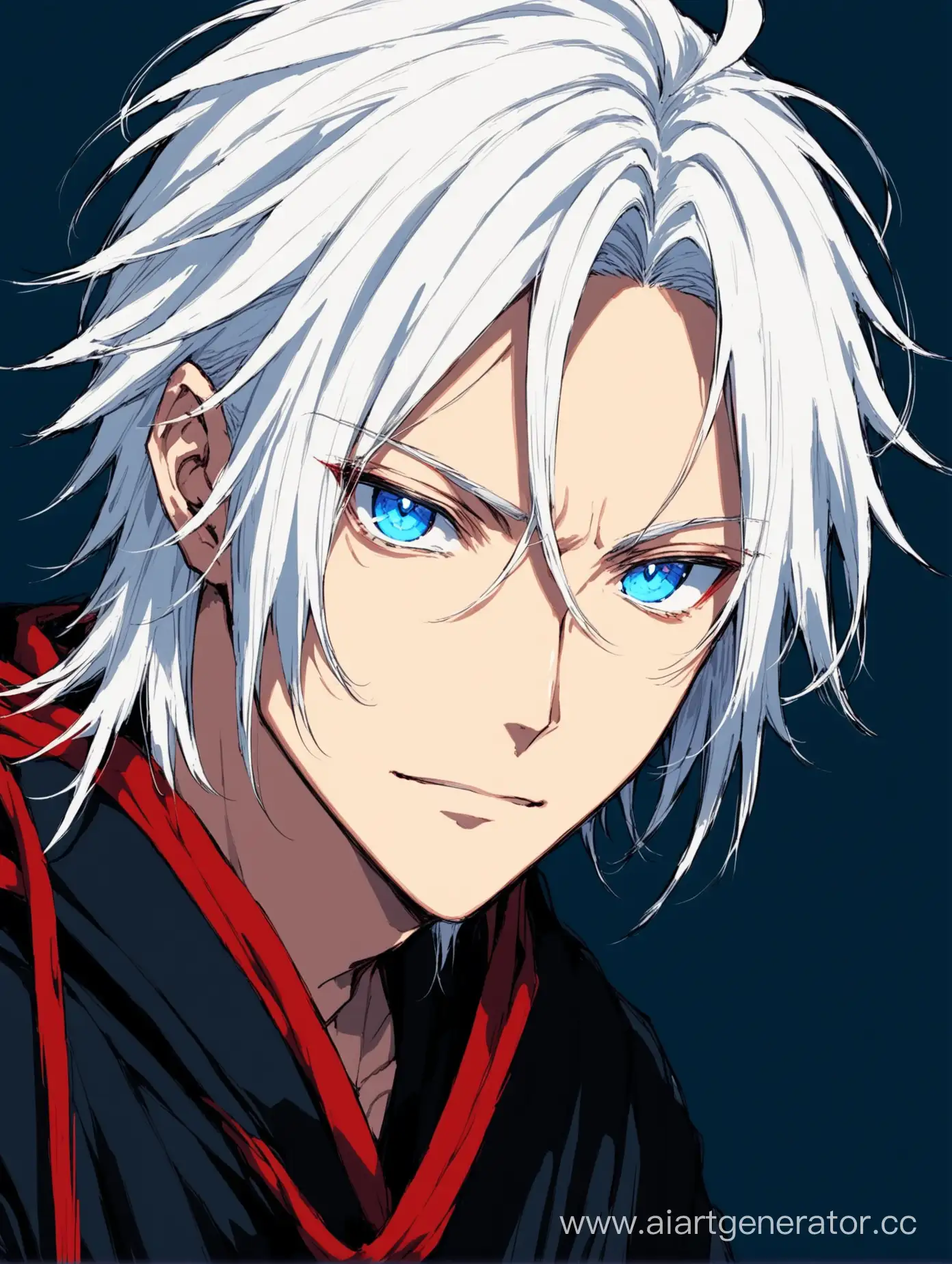 Anime-Character-with-Red-Highlights-on-Dark-Blue-Background