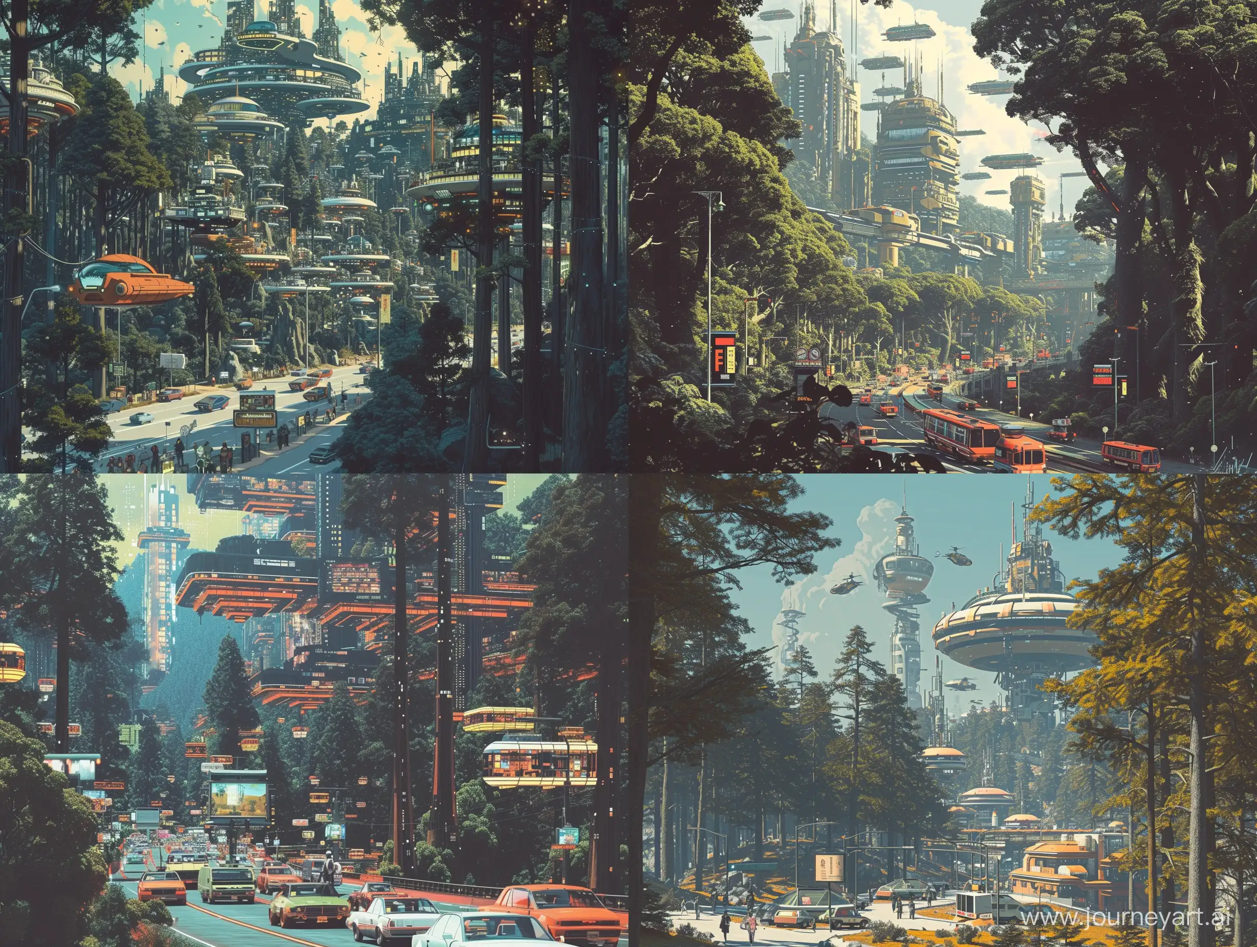 Futuristic-RetroForest-Cityscape-80s-Vibes-and-Chillsynthwave-Nostalgia