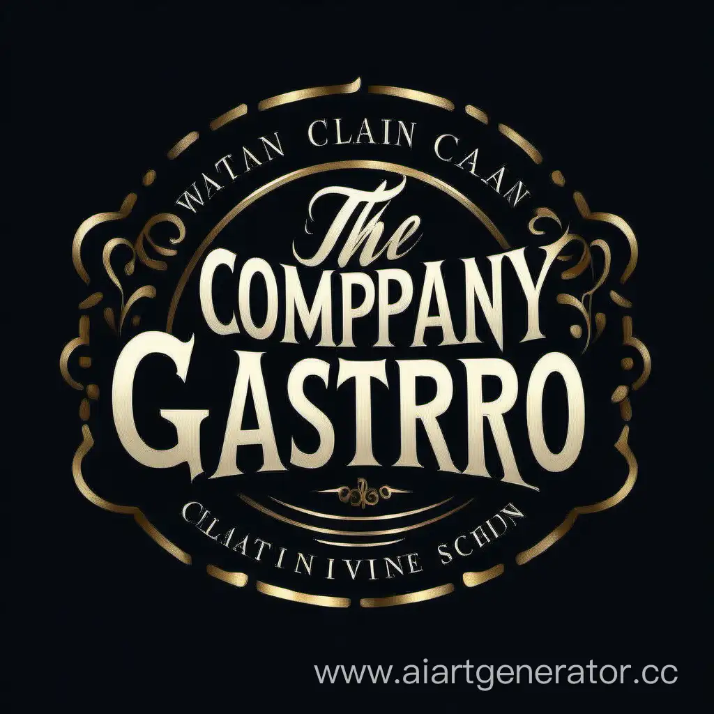 The company Gastro CLan engaged in catering logo