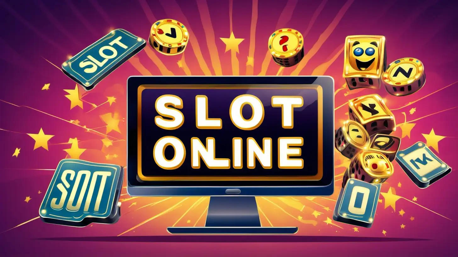 as an online slot marketing person, random or arbitrary illustration image, playing or betting on online slots, using a gadget or smartphone, with the words "slot online" on the device screen :: with a happy or sad expression, in the appropriate place relevant to the subject niche, good images accompanied by appropriate facts. cinematic or creative, detailed & 8K.