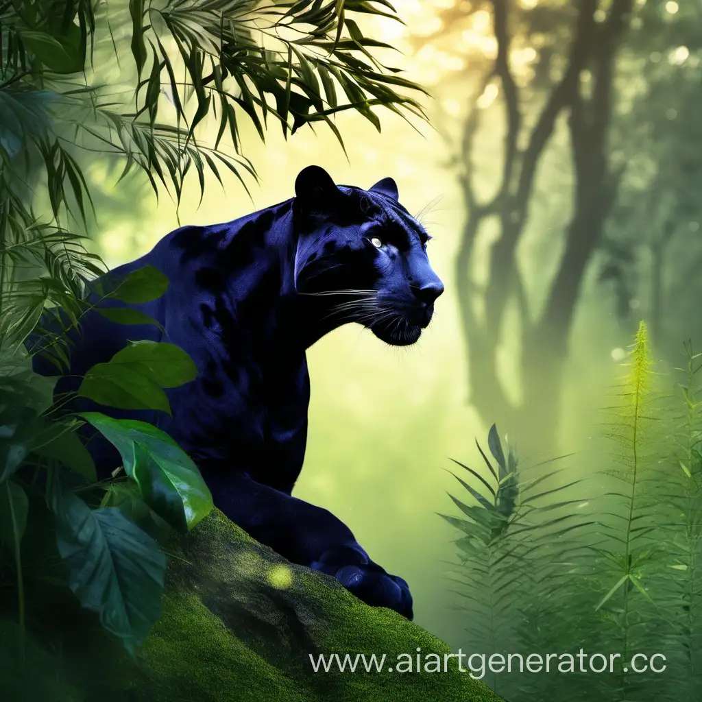 Majestic-Panther-Roaming-in-its-Natural-Habitat
