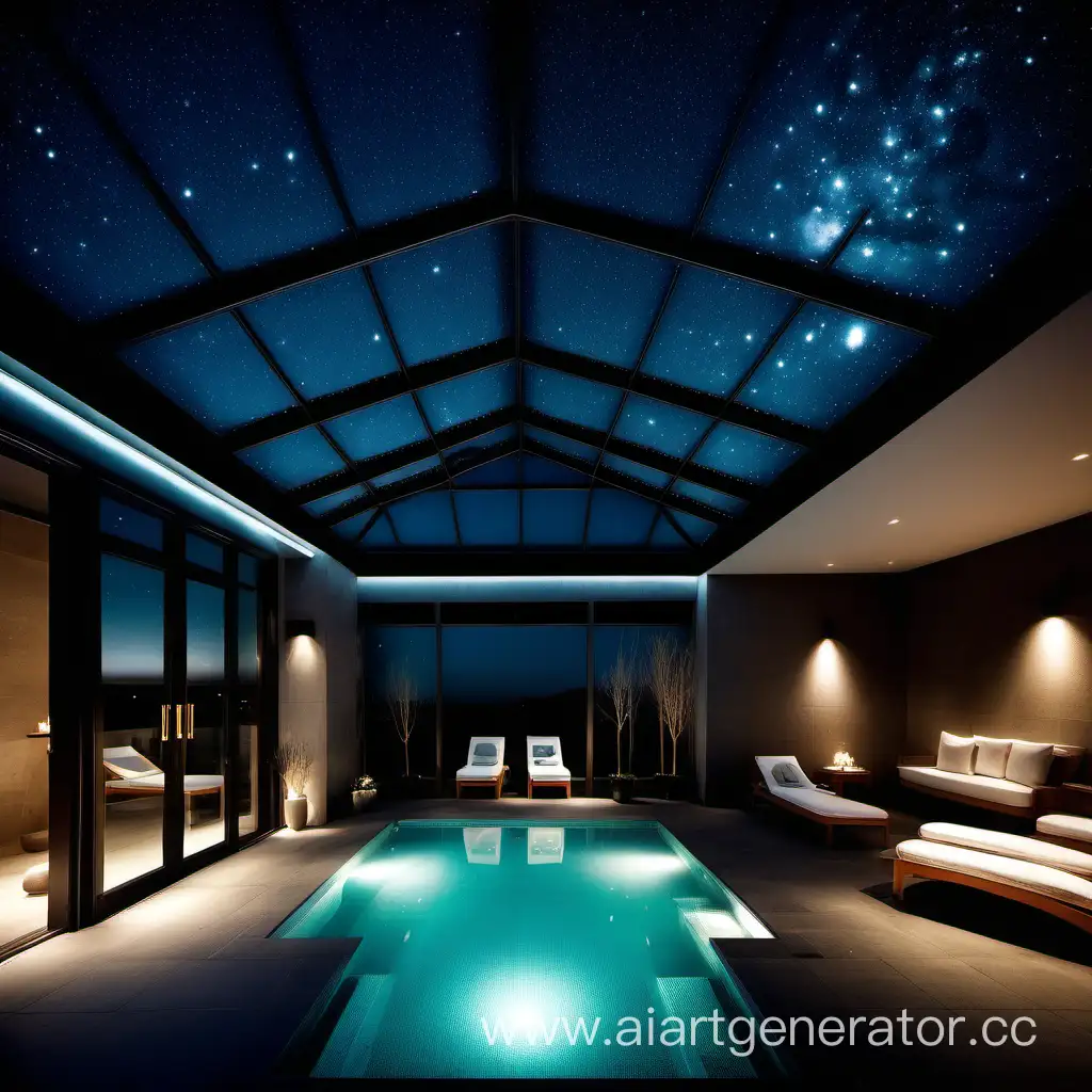 Nighttime-Spa-Under-the-Open-Sky-with-Glass-Ceiling