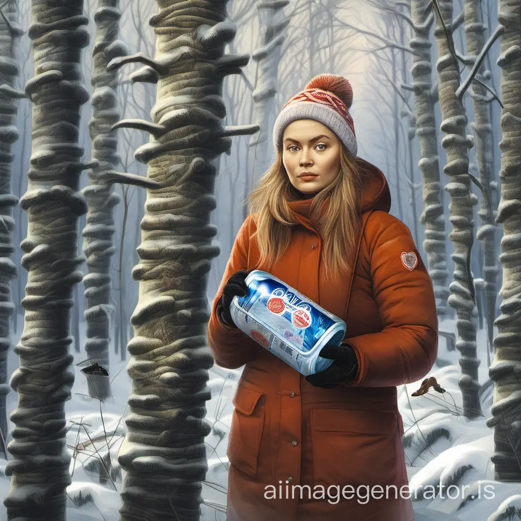 Olya came to the forest to buy 200 grams of herring from the Poles