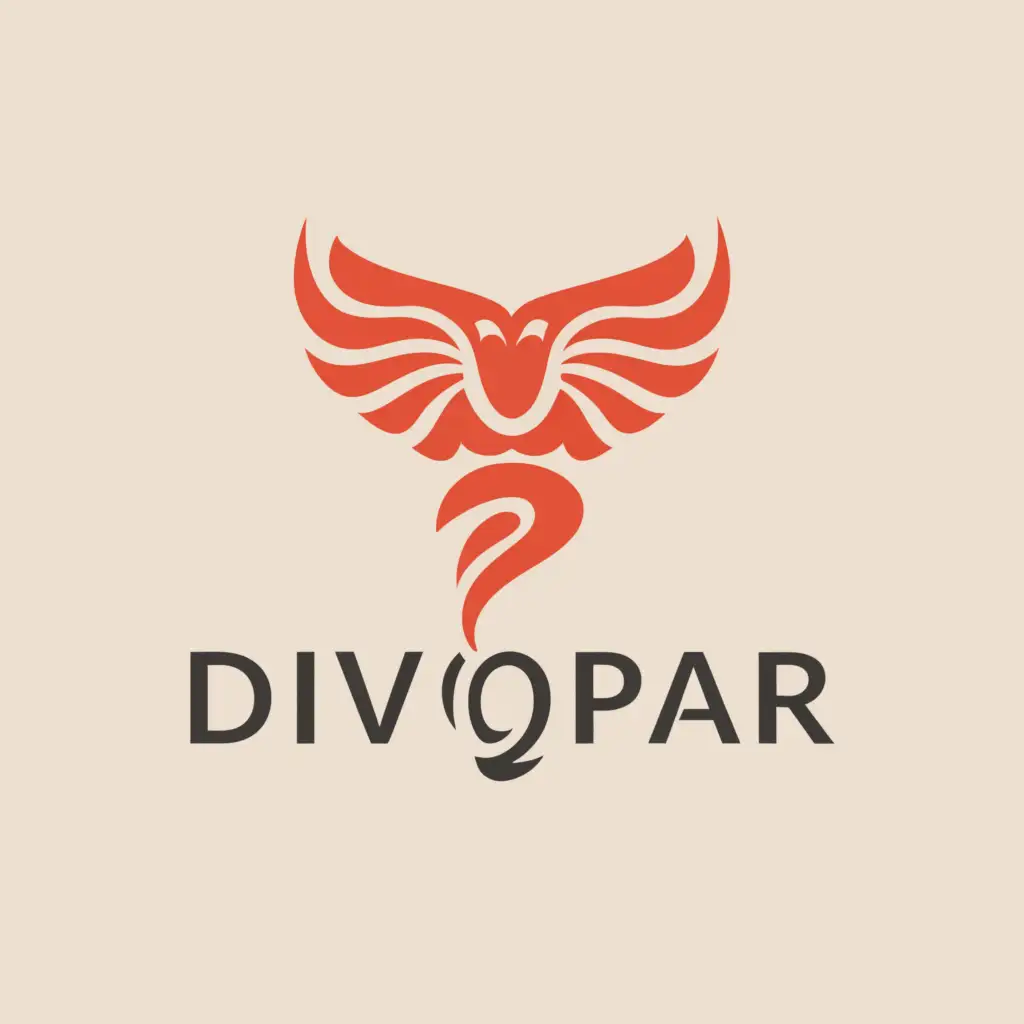 a logo design,with the text "Divopar", main symbol:pechi banya,Moderate,clear background