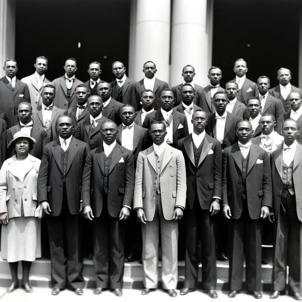 African American Baptist Convention Gathering 1930