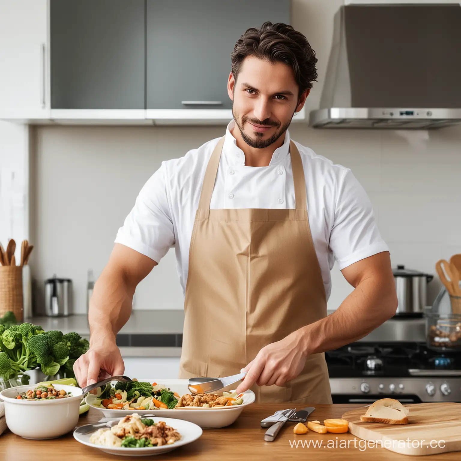 Successful-Married-Man-Enjoys-Improved-Quality-Home-Cooking-in-Automated-Future