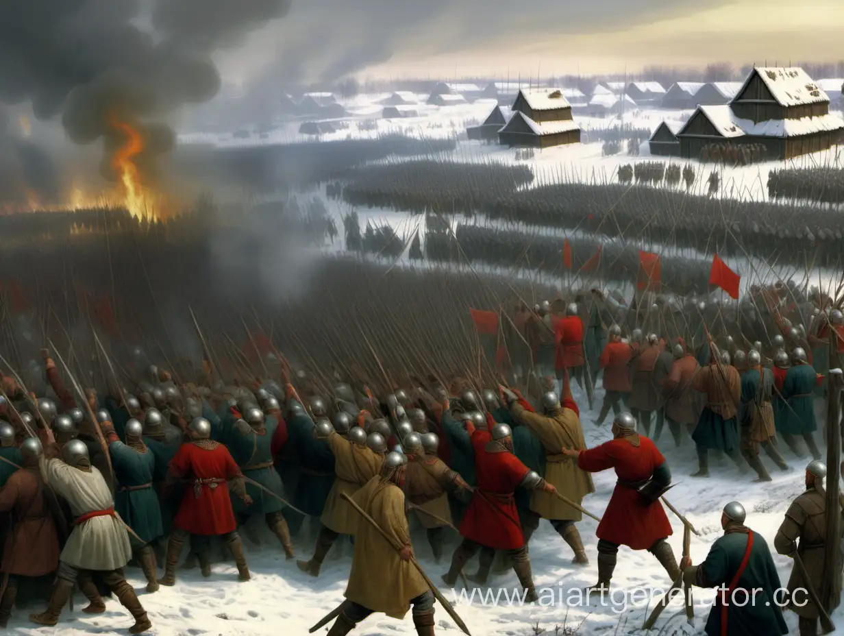 Rus-Peasant-Uprising-Suppressed-by-Small-Army-5th-Century-Settlement-Scene