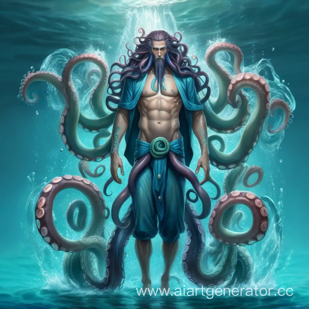 Enigmatic-Water-Spirit-with-Tentacle-Arms-and-Graceful-Tentacle-Body