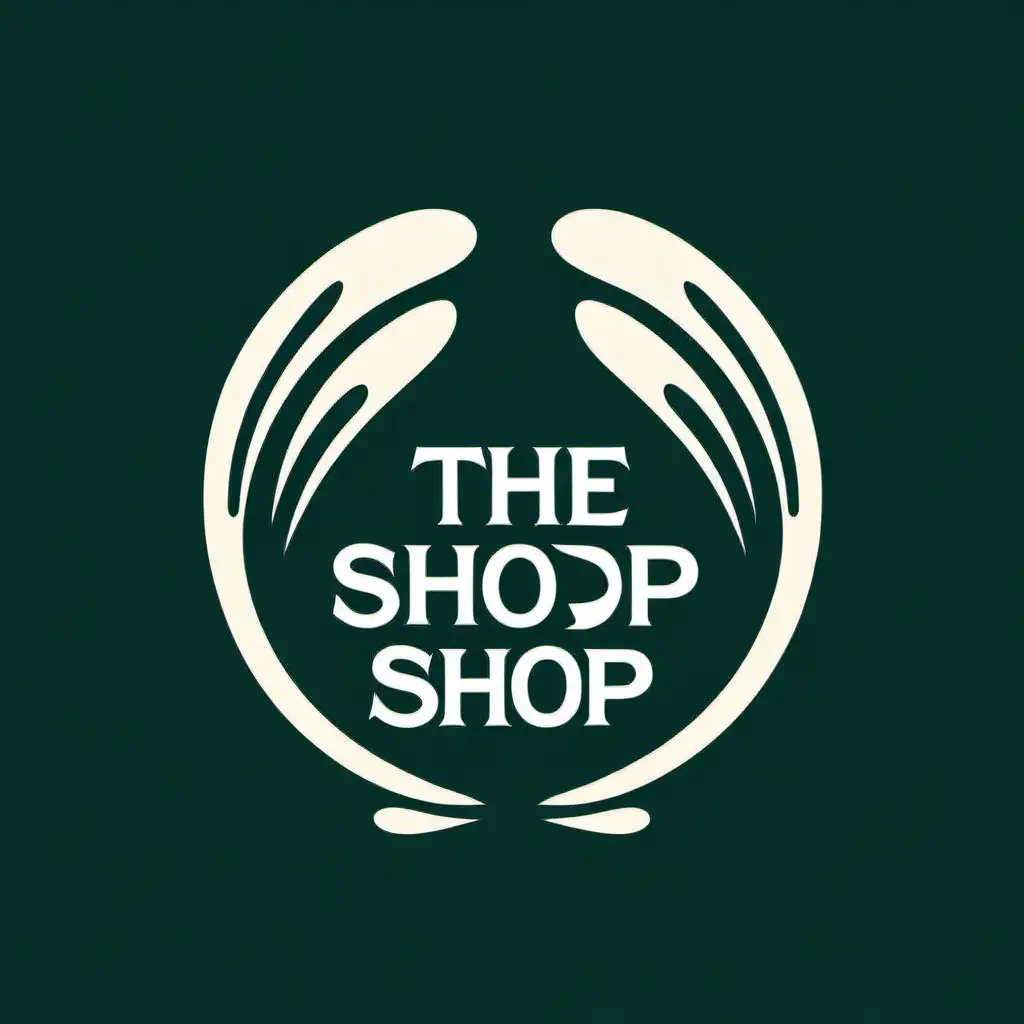 I want to see a new version of The Body Shop logo emerging out of the old, for a presentation about how the body shop needs to evolve to be relevant today but evolve in a way that doesn't forget where it came from