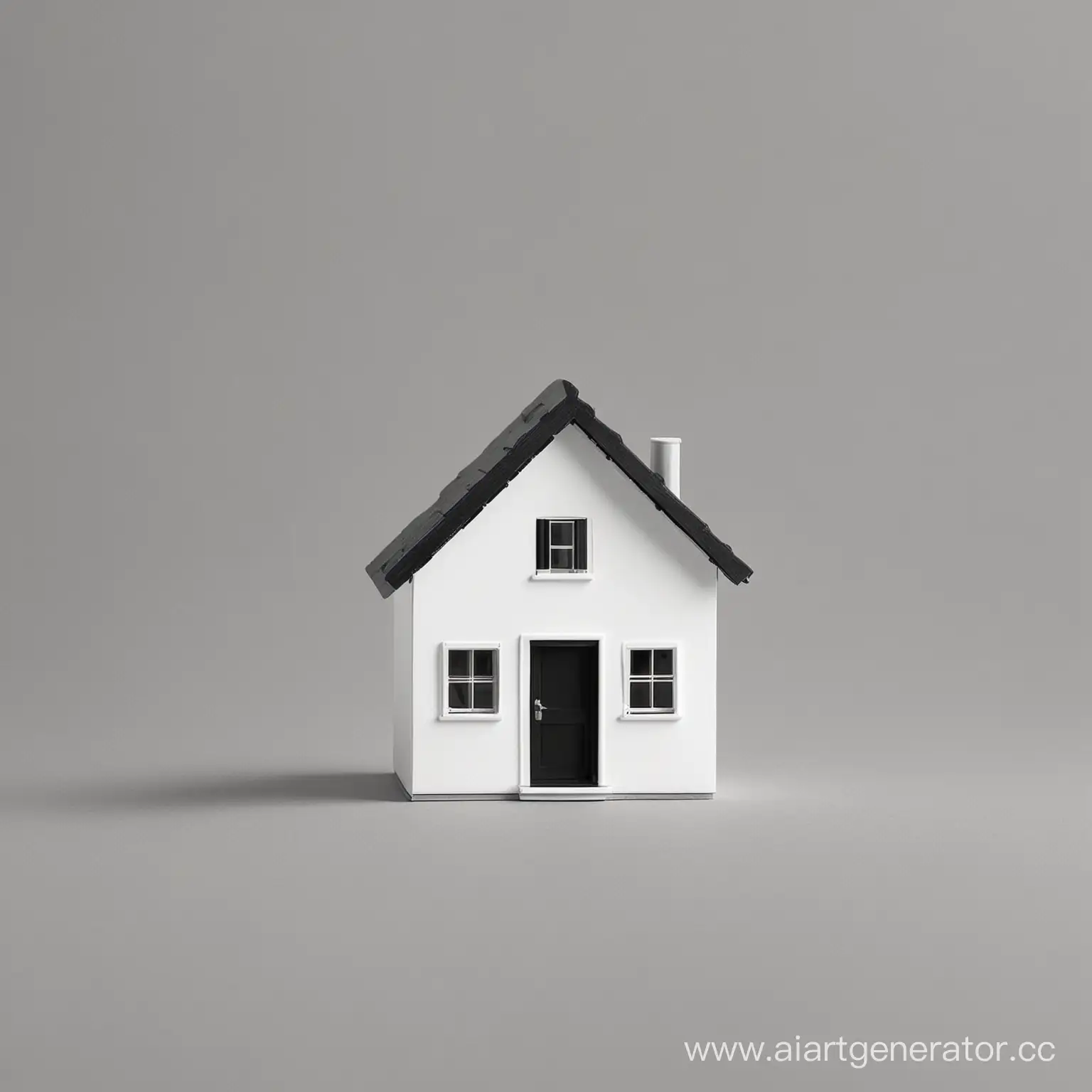 Minimalistic-Little-House-in-the-Background