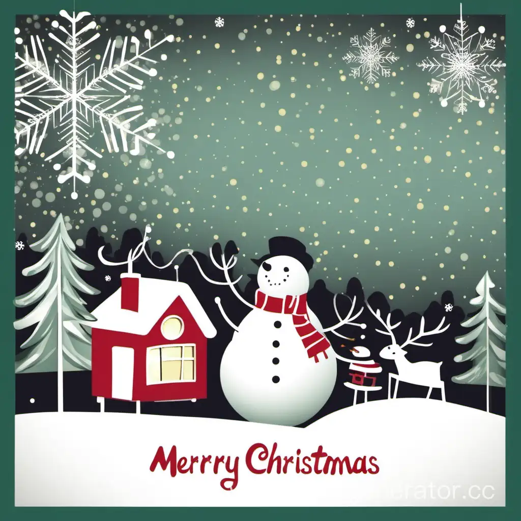 Joyful-Santa-and-Reindeer-Celebrating-Christmas-on-a-Snowy-Night