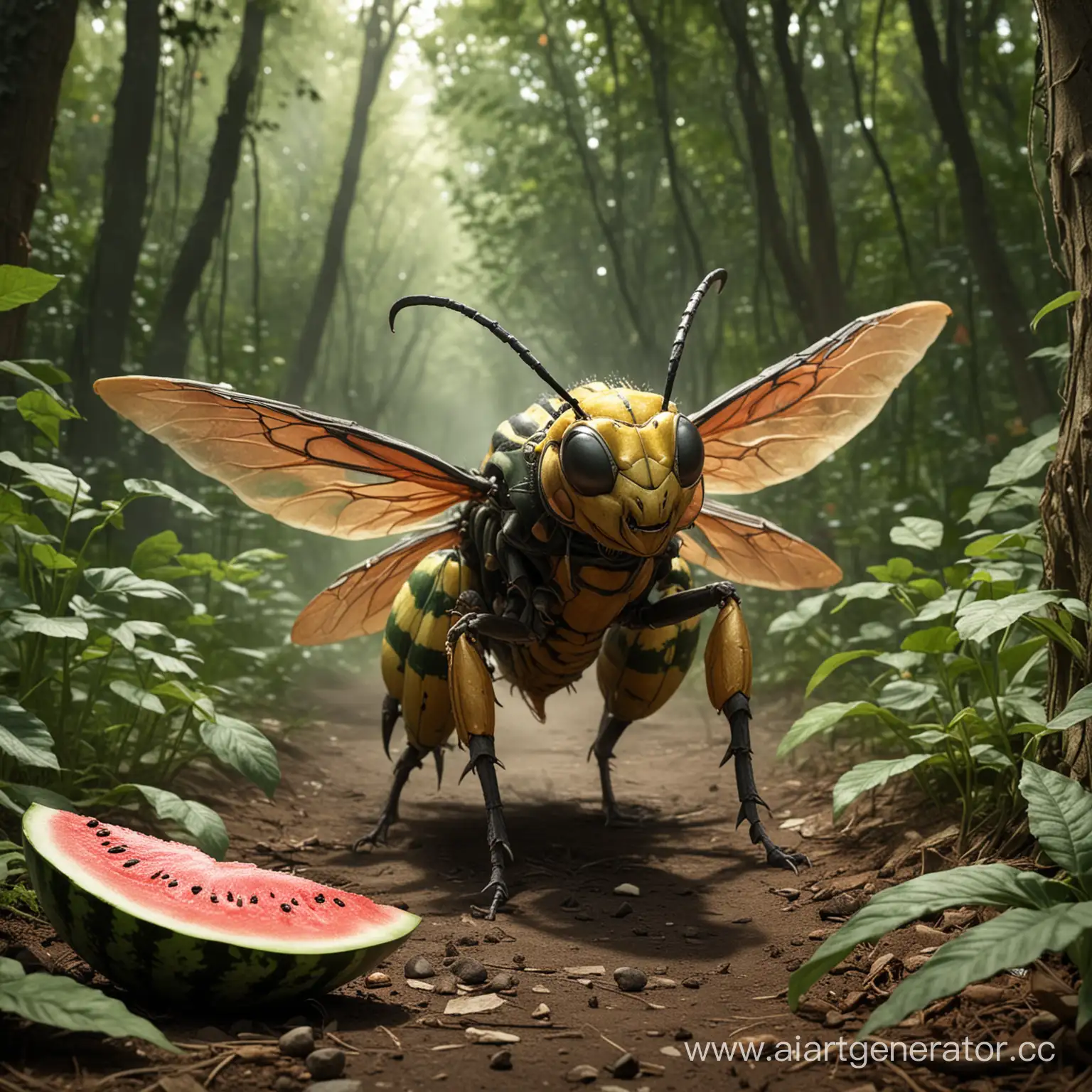 Cursed-Hornet-Roaming-Forests-and-Parks-in-Pursuit-of-Revenge-and-Watermelon