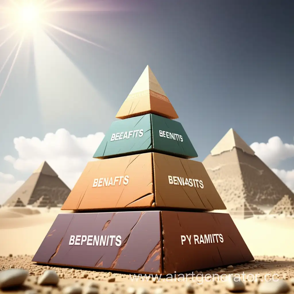 pyramid with increasing benefits