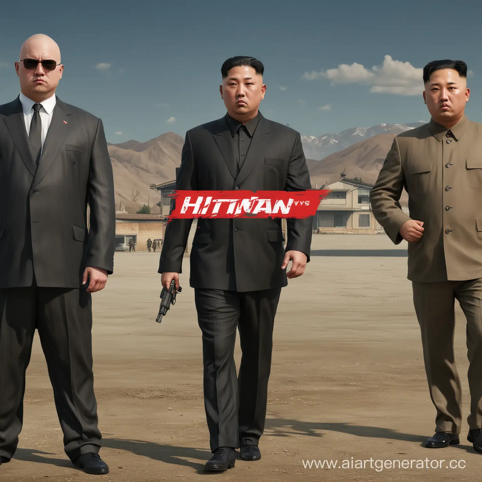 Confrontation-between-a-Hitman-and-Kim-Jong-Un