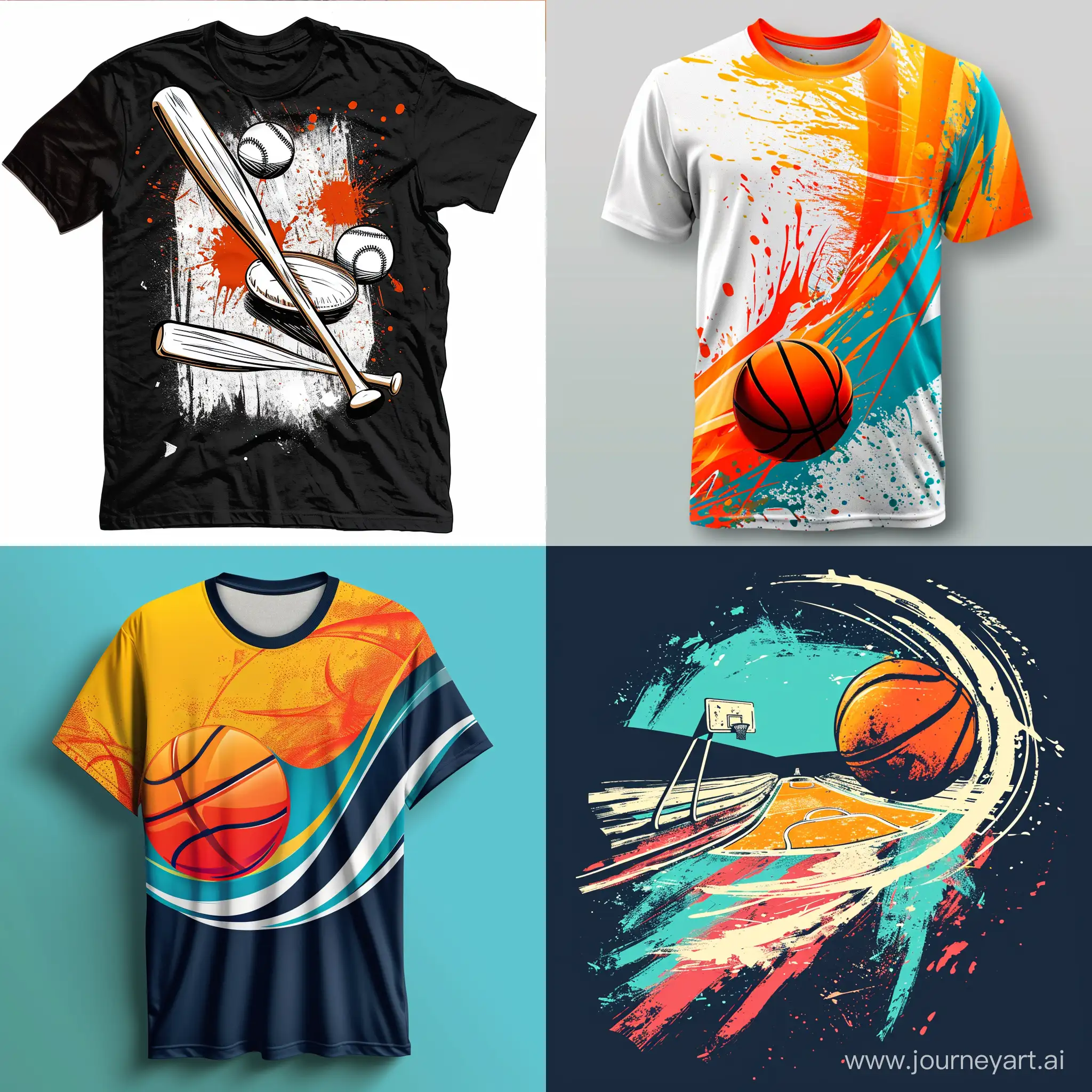 Stylish-Sports-TShirt-Design-Dynamic-and-Trendy-Athletic-Apparel