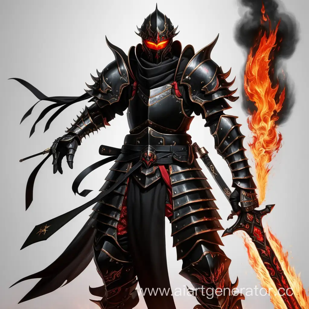 FlameWielding-Black-Armored-Swordsman-with-Piercing-Red-Eyes