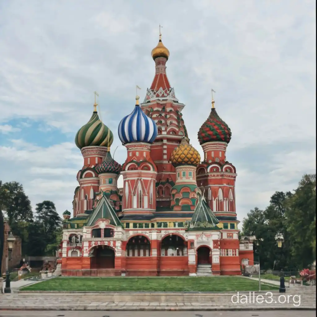 Draw a residential Russian house