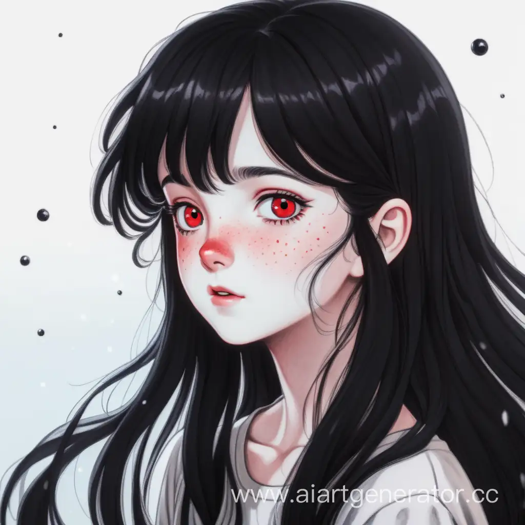 Enchanting-22YearOld-Woman-with-SnowWhite-Skin-and-RubyRed-Eyes-in-Ghibli-Art-Style