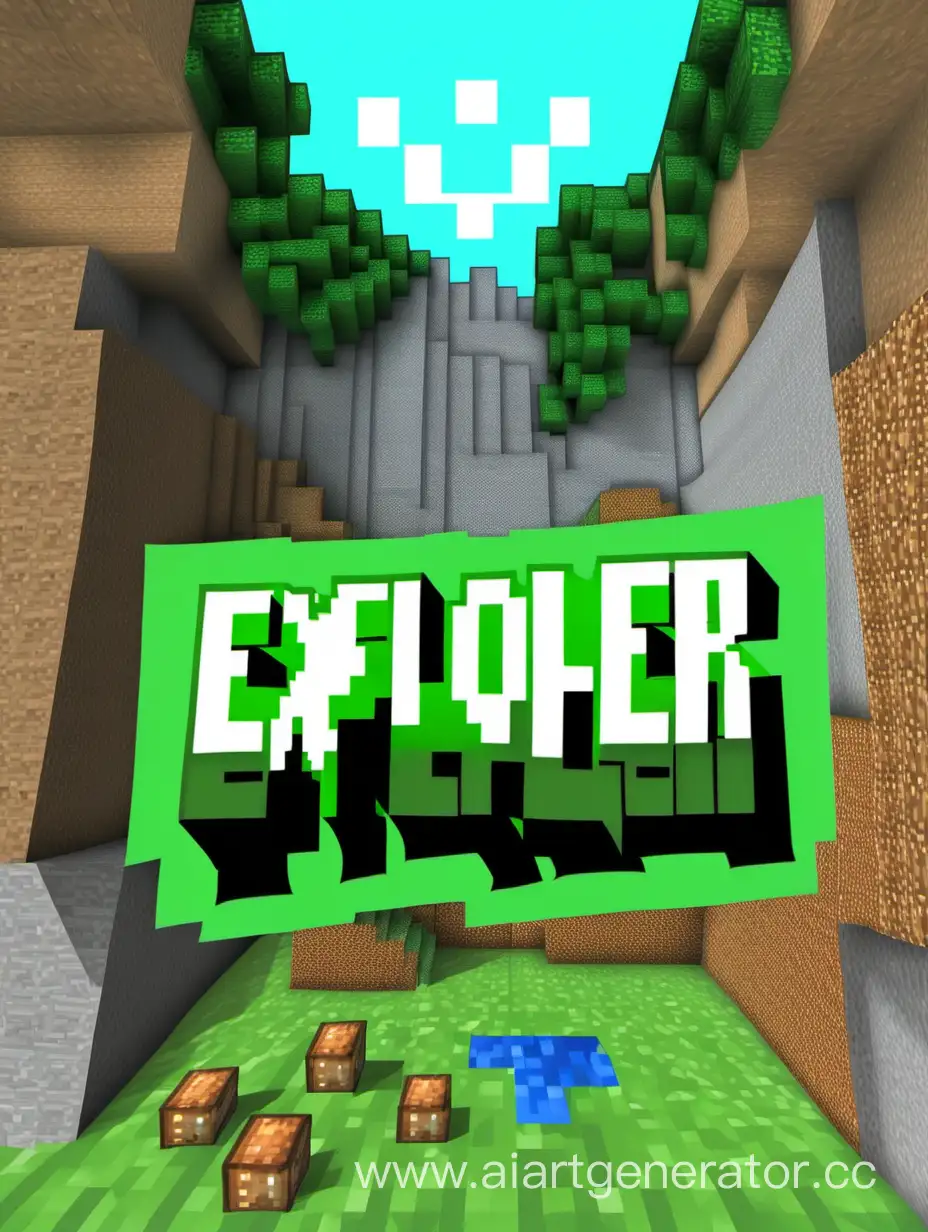 Minecraft-Explorer-Pixelated-Adventure-Background