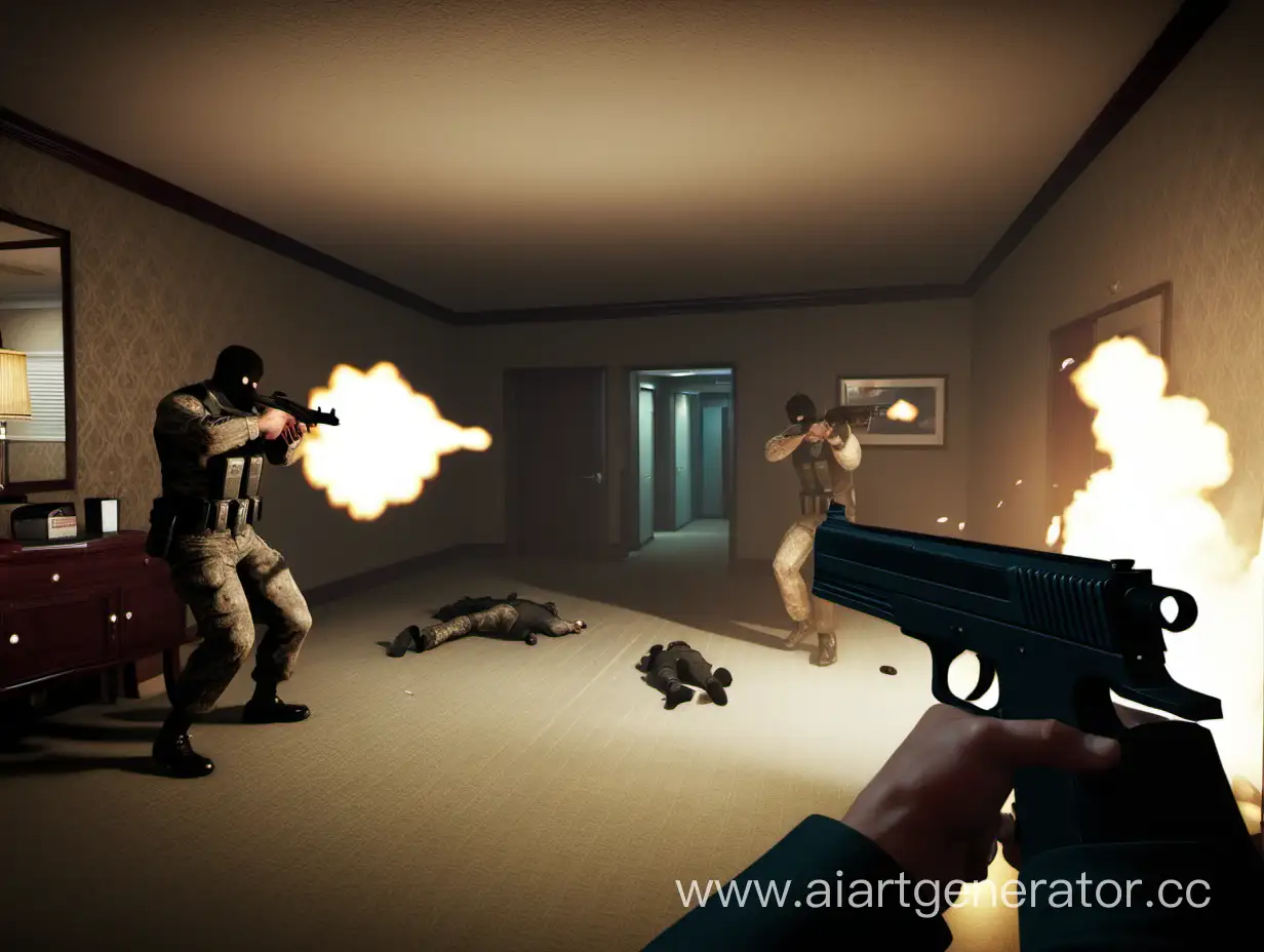Intense-Hotel-Room-Shootout-ActionPacked-FirstPerson-Perspective