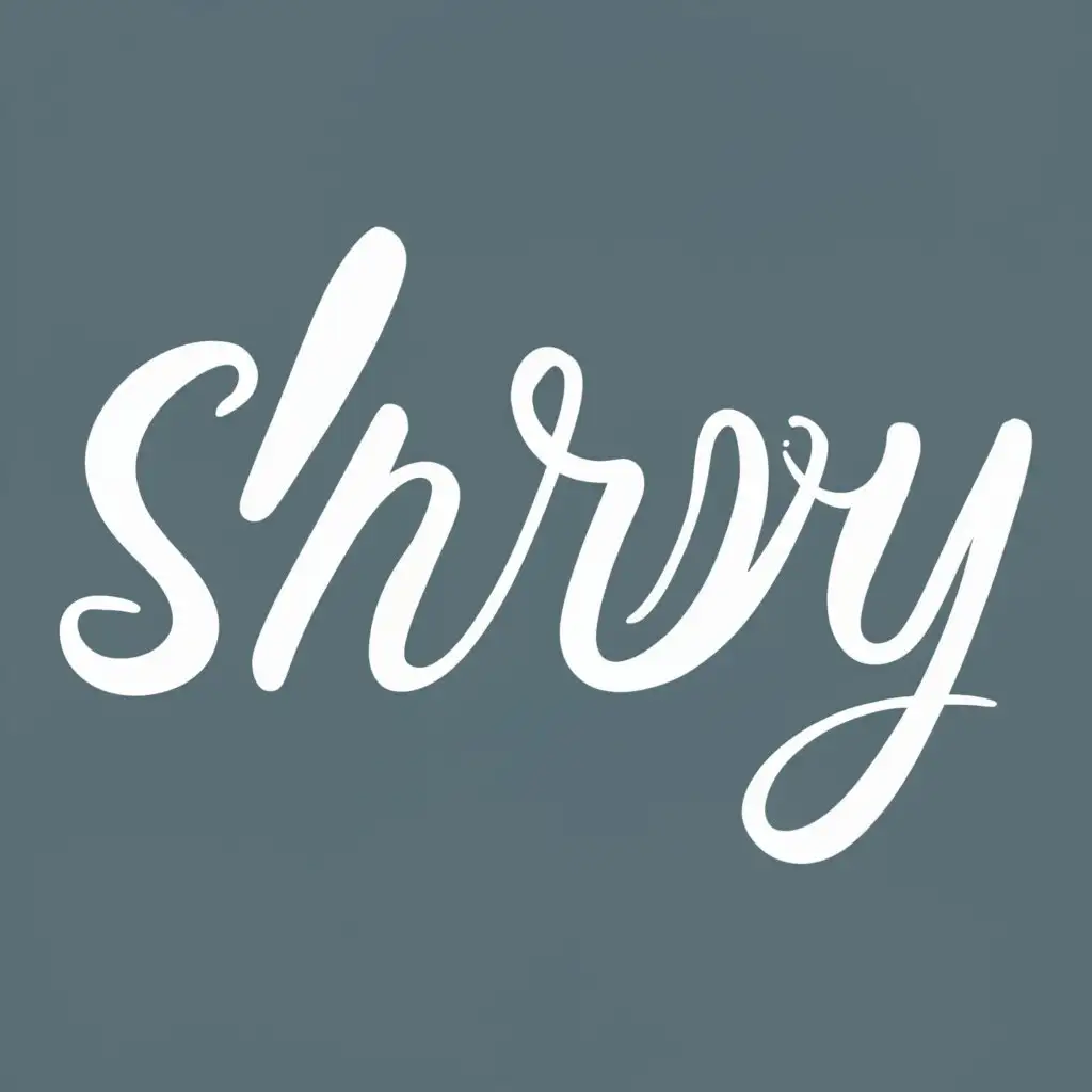 logo, shrvy, with the text "shrvy", typography