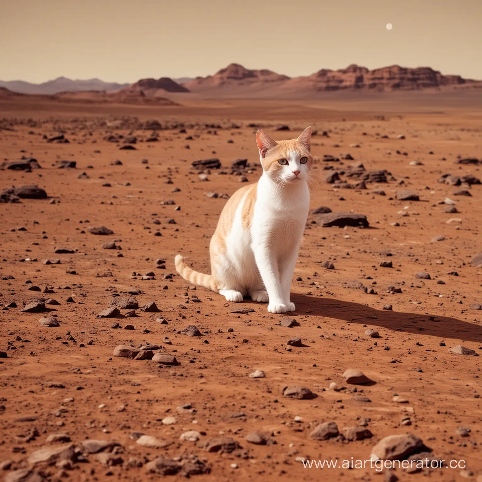 Curious-Cat-Exploring-the-Red-Martian-Landscape