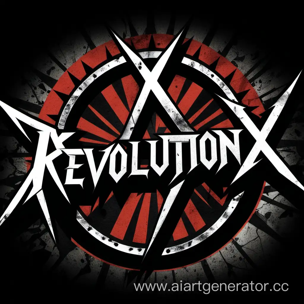 Energetic-Rock-Band-Poster-for-Revolution-X