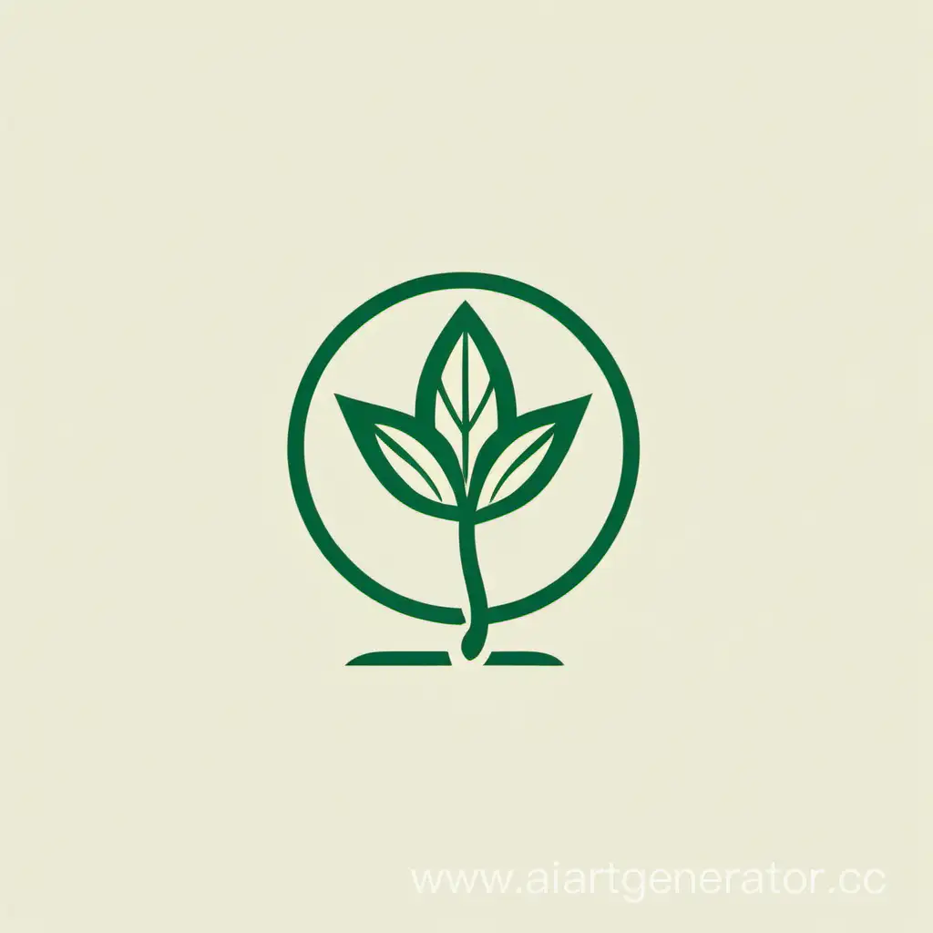 Stationery-Store-Logo-with-Leaf-Design