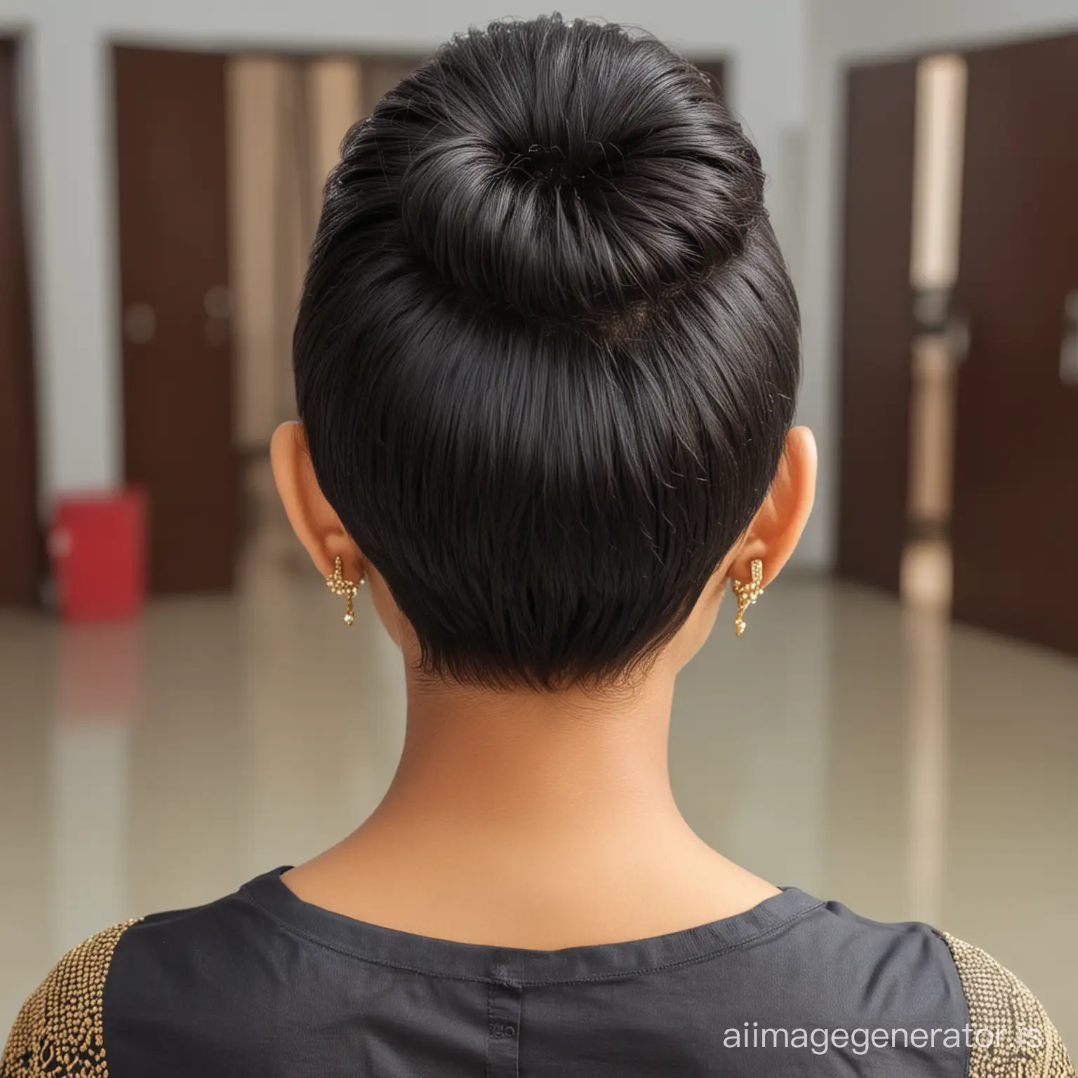 Flawless-Indian-Young-Girl-with-a-Perfect-Nape-Haircut