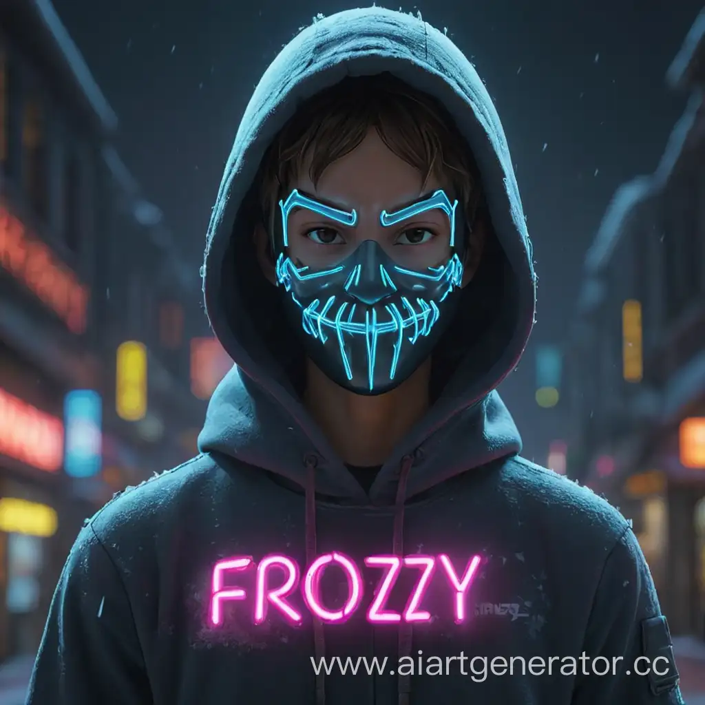 Mysterious-Faceless-Figure-in-FroZzy-Neon-Mask