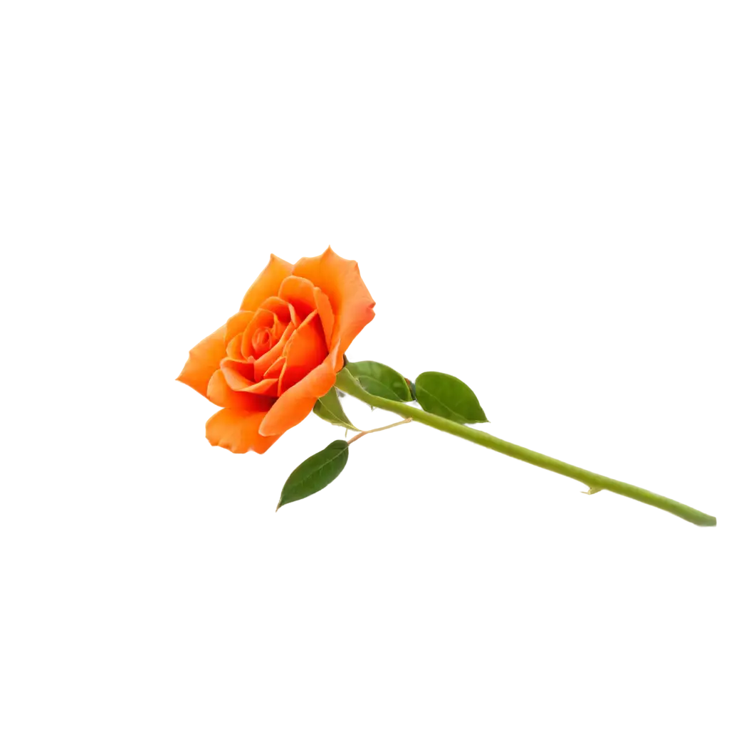 Exquisite-Orange-Rose-PNG-Capturing-Natures-Beauty-in-High-Definition