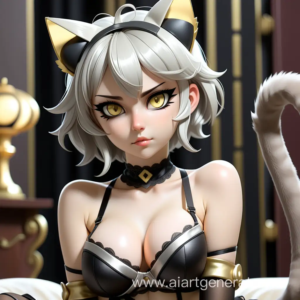 Sensual-Anime-Girl-in-Lingerie-with-Silver-Hair-and-Cat-Ears