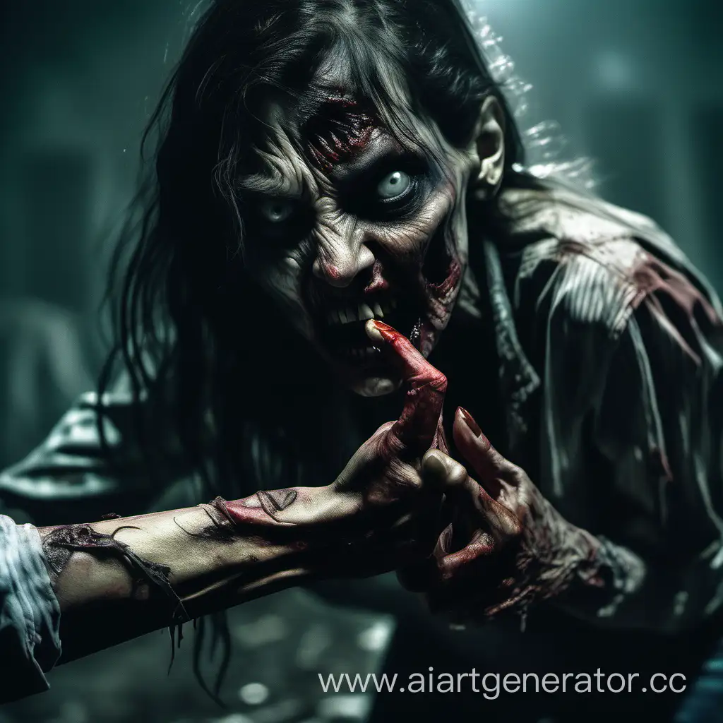 Menacing-Zombie-Woman-with-Sharp-Claws-in-High-Detail-Horror-Scene