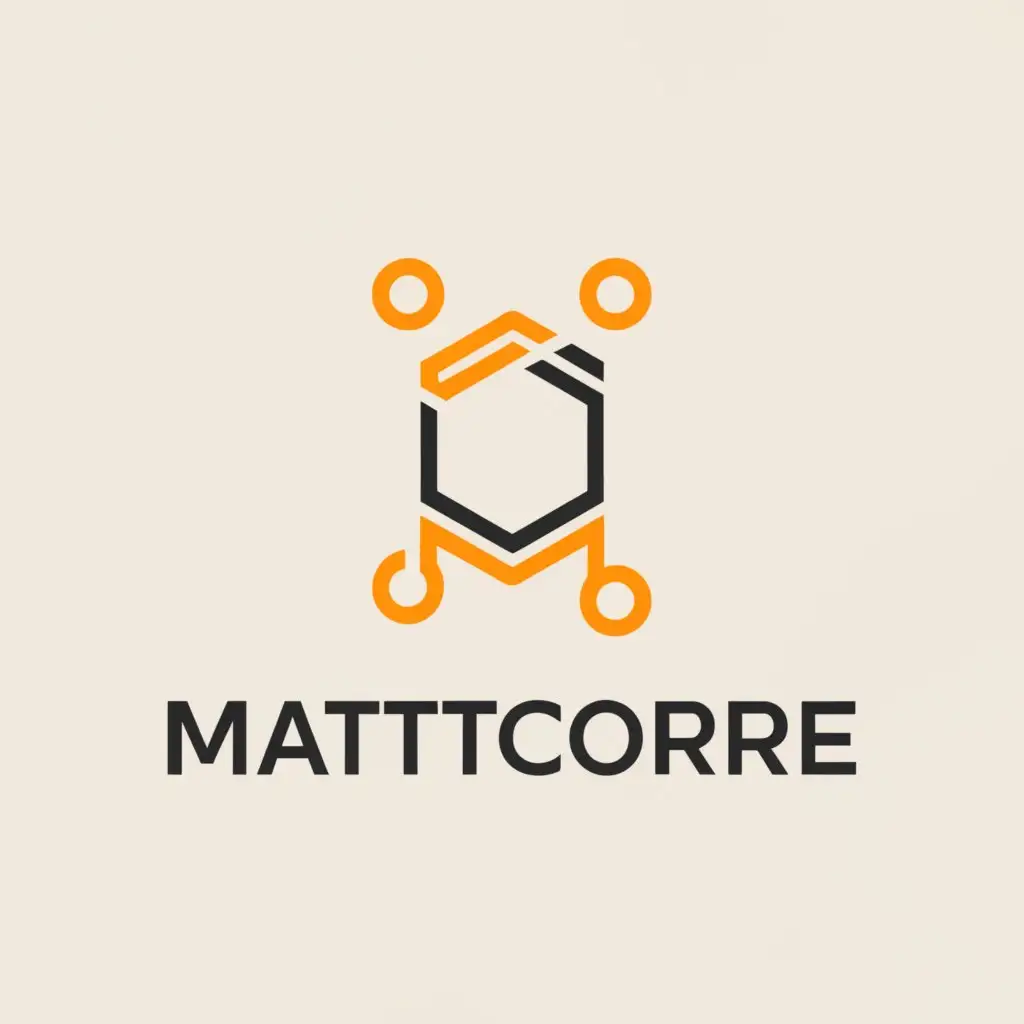 LOGO-Design-For-MATTCORRE-Clear-and-Complex-Chemical-Structure-Emblem