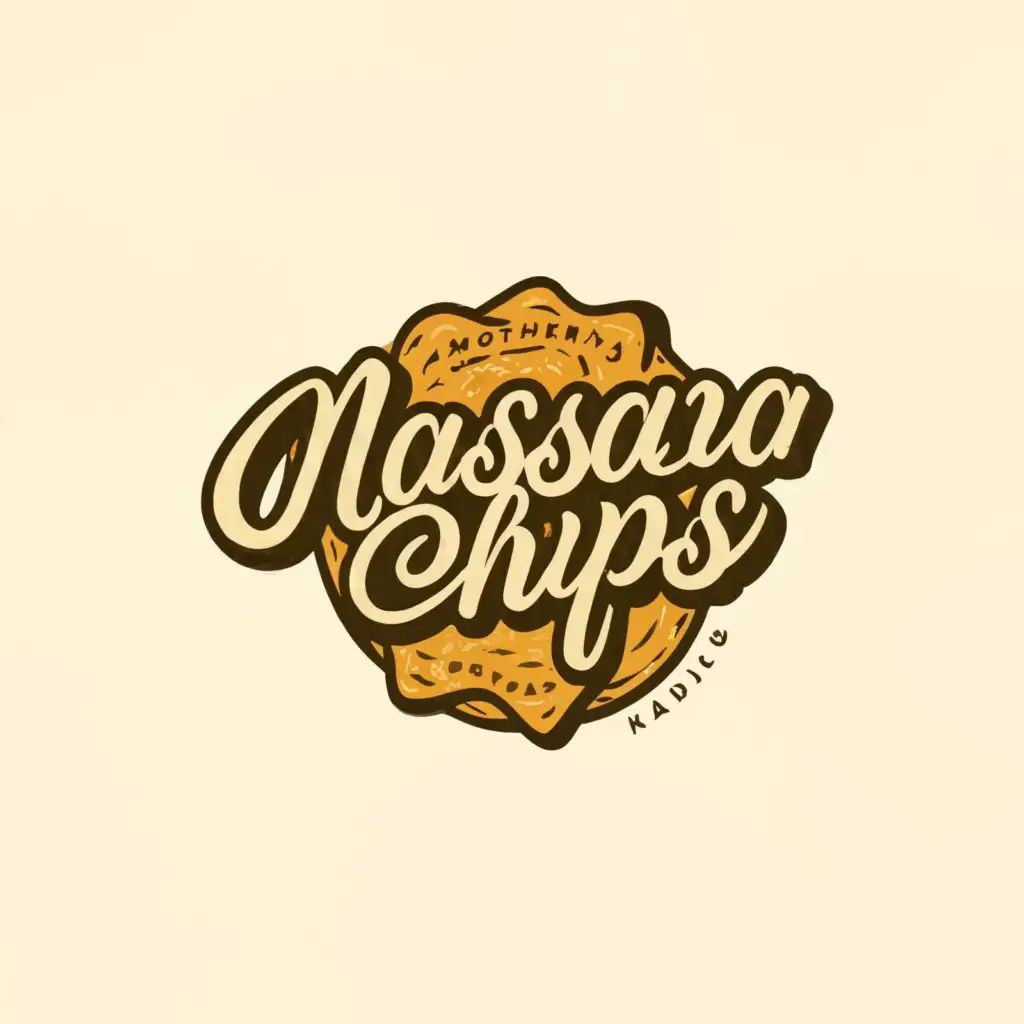 a logo design,with the text "Mother's Cassava Chips", main symbol:Cassava chips and old woman,Moderate,clear background