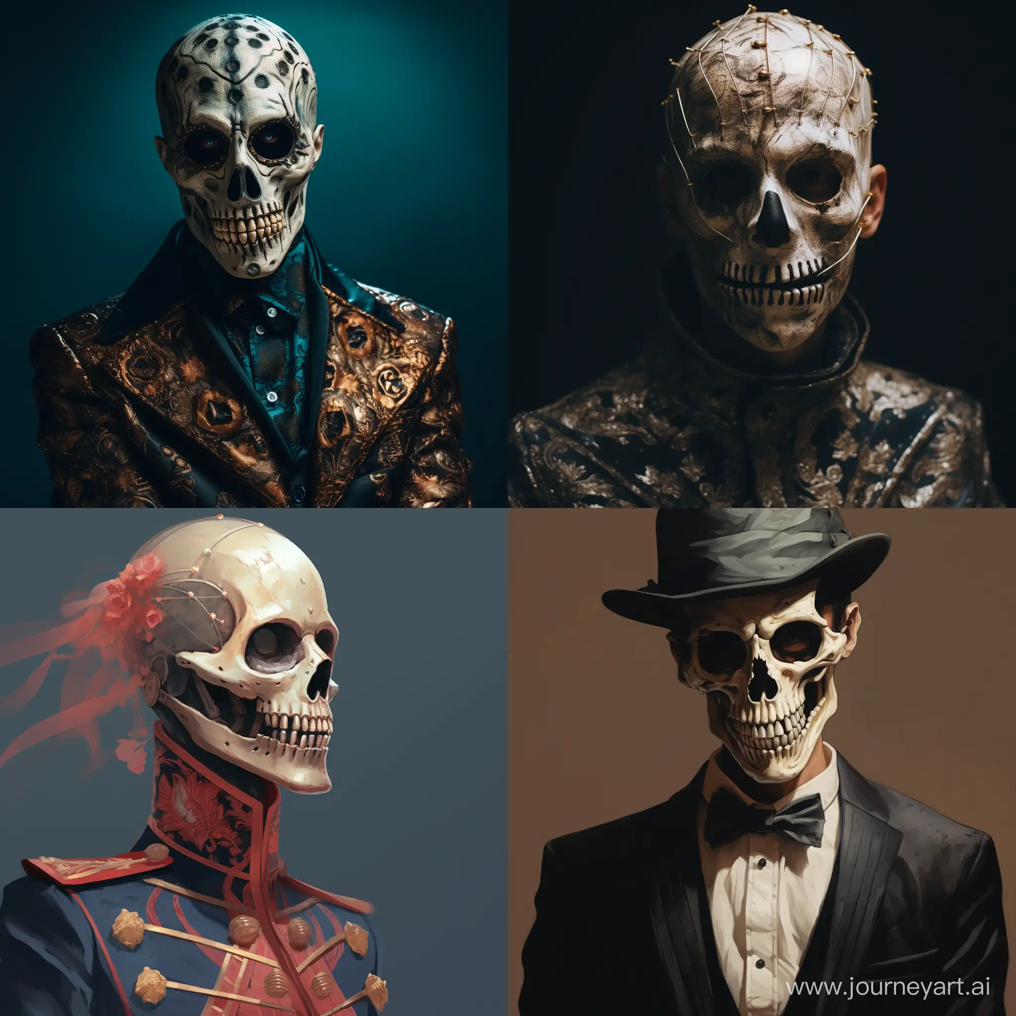 Spooky-Skeleton-Wearing-a-Mask-Art