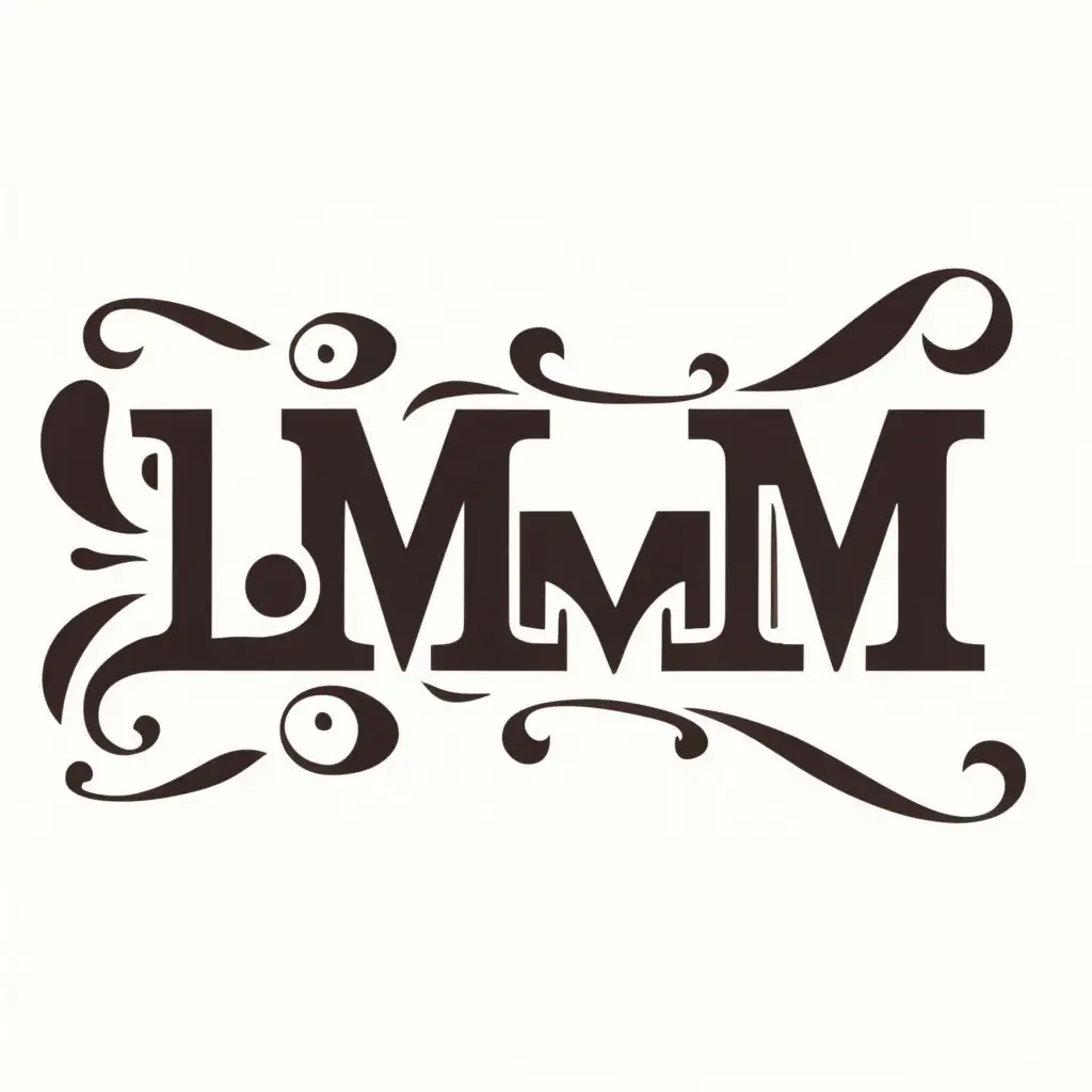 logo, logo, with the text "lmlm", typography