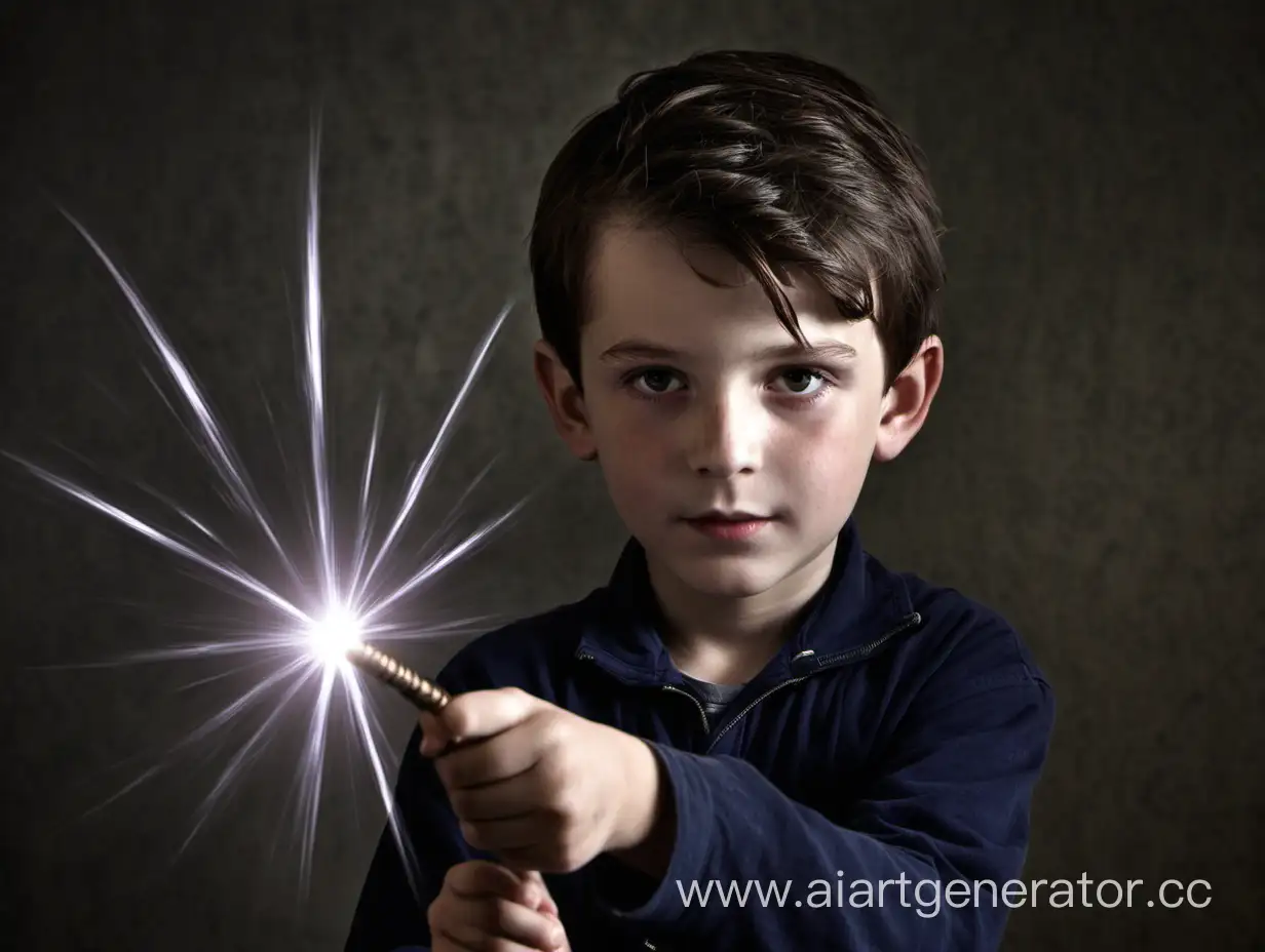 Boy-Casting-Enchantments-with-Magic-Wand
