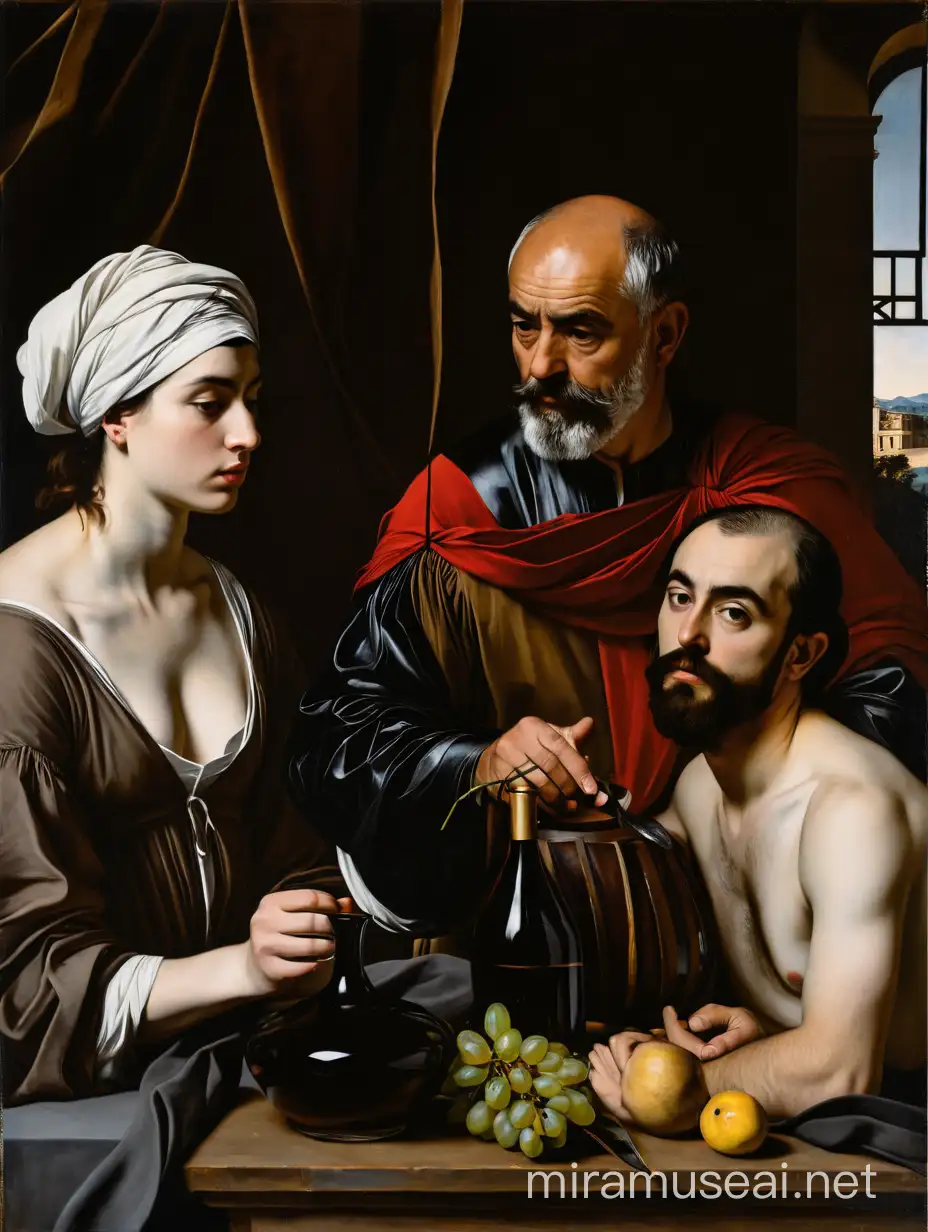 Baroque Style Painting Dramatic Light and Shadows in Caravaggios Art